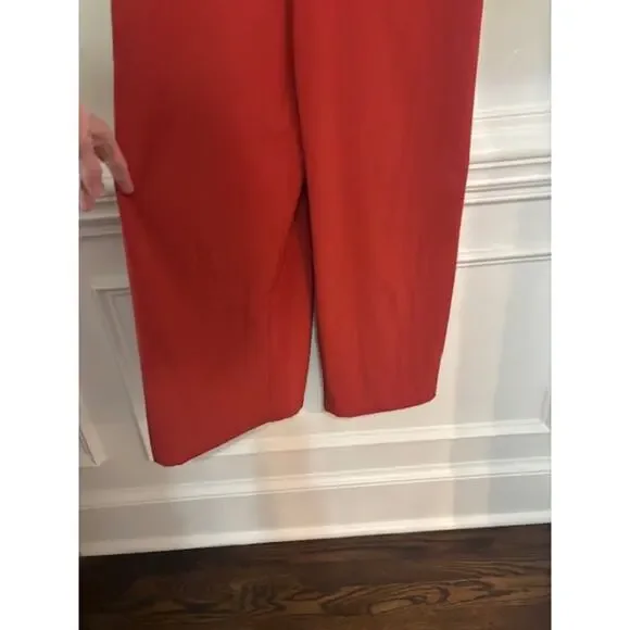 Athleta Savannah Jumpsuit Jumper Romper Tie Waist V Neck Wide Leg Size 2